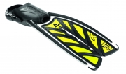 SPLITFIN XP, Gr. M/L, Farbe: Gelb mit Spring Strap