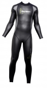 Aqua Skin Men, black/sivler/lime