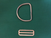 D-Ring und Stopper Edelstsahl
