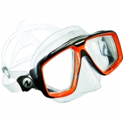 Technisub Look HD, clear silicone/orange