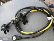 Tauchschulequipment mit Garantie (6Mon), Atemreglerset SG30 / SG10 Finimeter