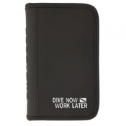sub-base Logbuch, schwarz, Dive now - Work later