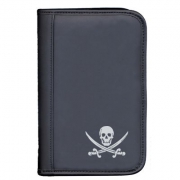 sub-base Logbuch, B-Ware schwarz Pirat, kleinere Mngel mglich