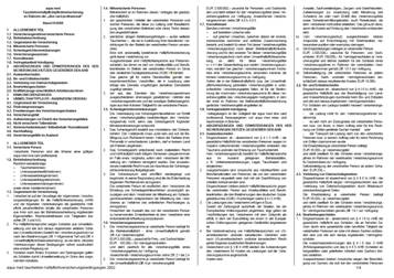 Haftpflichtbedingungen fr Tauchlehrer