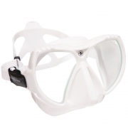Maske Mission, clear silikone / withe