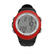 Aqualung Tauchcomputer, i200-Red-Front-Met
